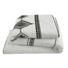 Black and White  12-Piece, Pre-Washed Bed-In-A-Bag, Queen Set For Adults