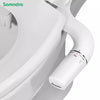 SAMODRA Right/Left Hand Toilet Bidet Sprayer Non-Electric Dual Nozzle Bidet Toilet Seat