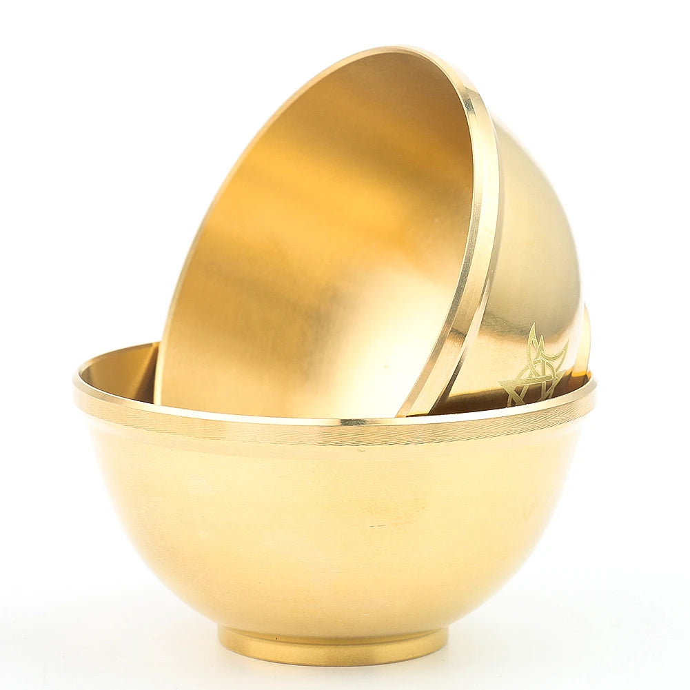 Golden Brass Solid Copper Bowl