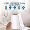 Wooden Lid Large Towel Warmer Bucket, Auto Shut Off