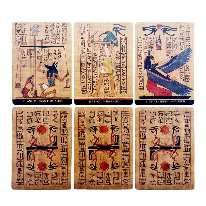 EGYPTIAN GODS ORACLE CARDS