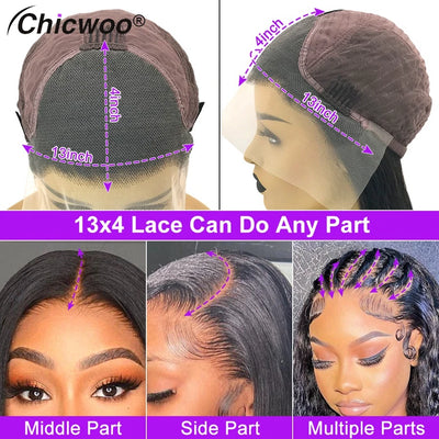 Brazilian Remy Human Hair Lace Front Loose Body Wave Ombre Blue Purple Bob Wig with Baby Hair