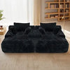 Oversized Cloud Comfy Chaise Lounge Chair, with Double Armrests