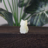 Mini Gemstone Cute Cat Statue Crystal