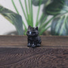 Mini Gemstone Cute Cat Statue Crystal
