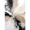 1-3pcs Black Neutral Beige Painted Geometric Abstract Canvas Wall Art