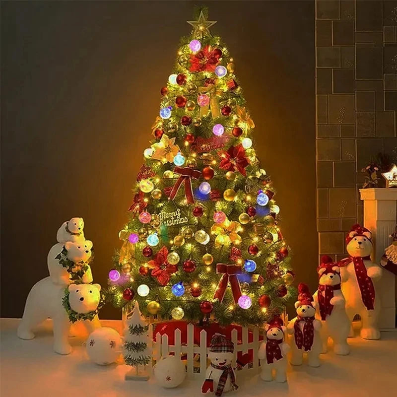 Waterproof Crystal Ball Fairy String Lights, battery Operated - Nellie's Way Beauty, Inc.