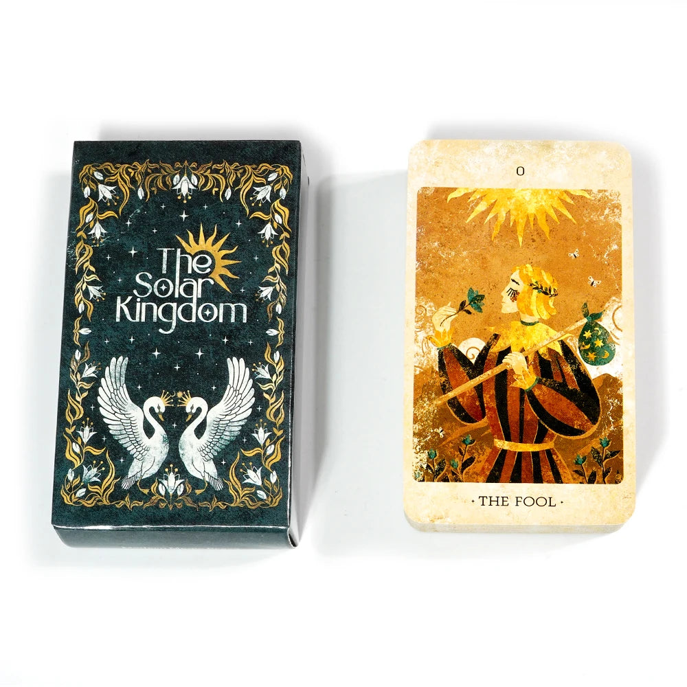 Solar Kingdom Tarot Magical Journey Cosmic Insight Divination Cards