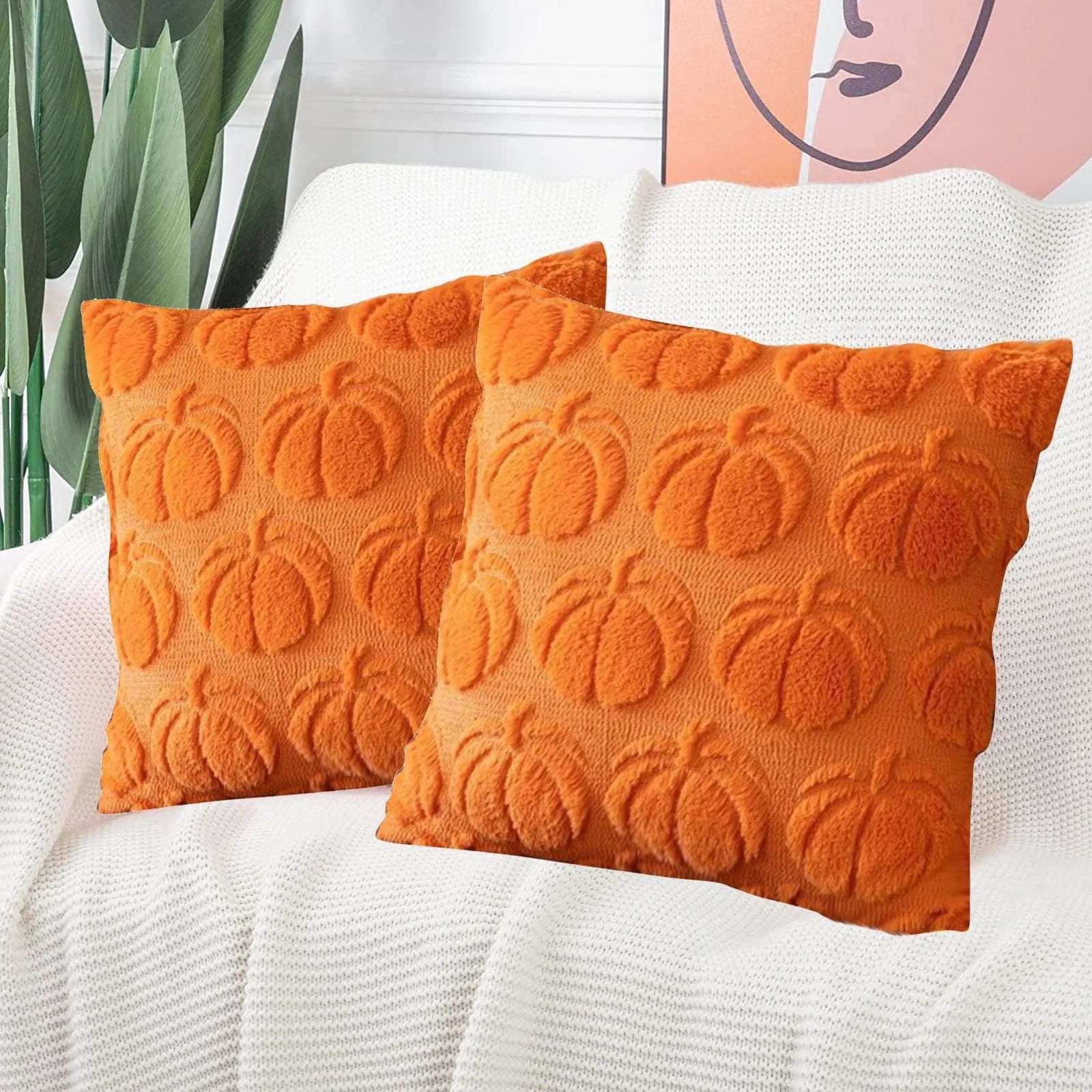 Pumpkin Decor Fall Pillow Covers