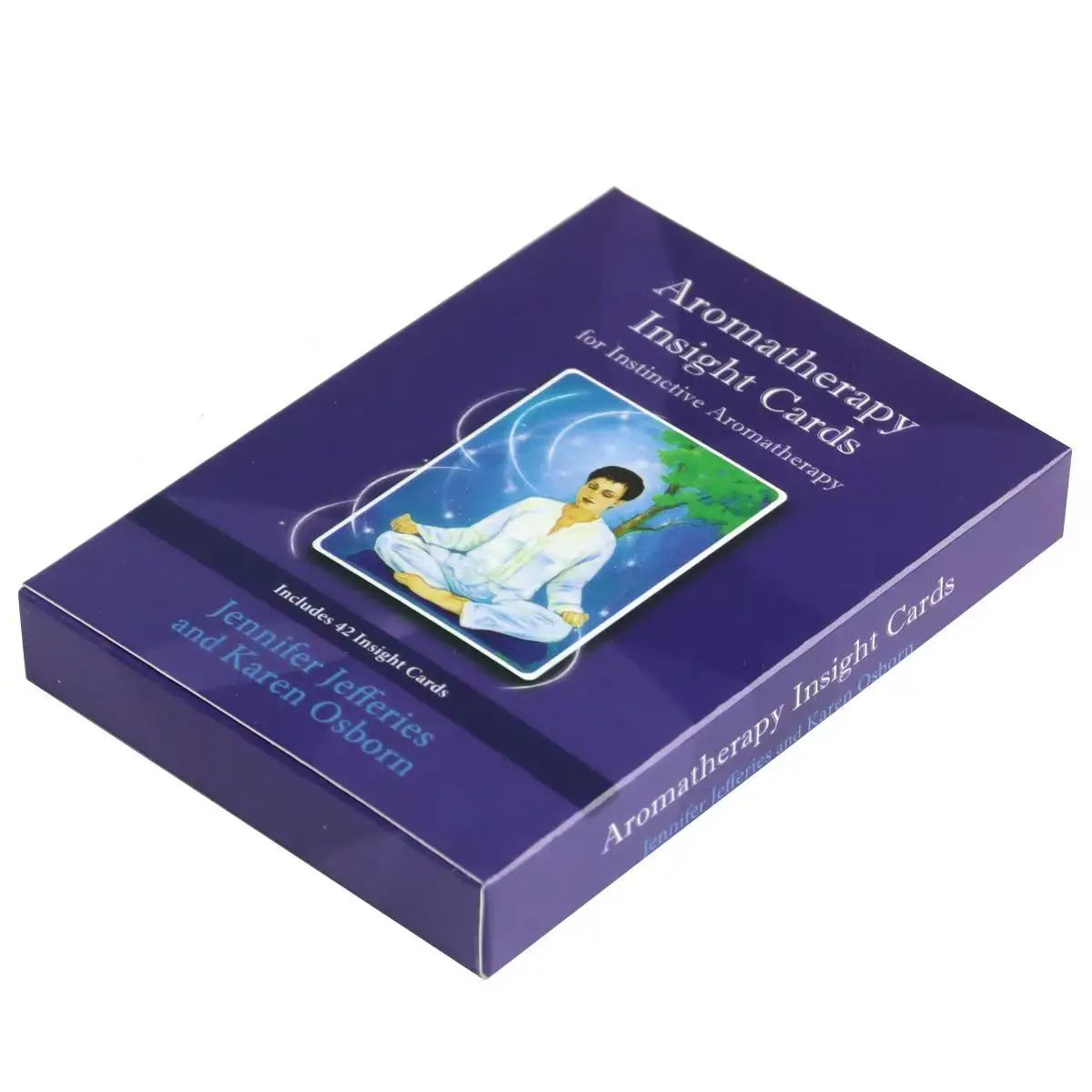 10.4*7.3cm Aromatherapy Insight Cards - A Powerful Tool To Help You Tap Into Your Intuition 42 Pcs Oracle Cards