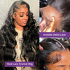 30 inch Body Wave Lace Front, 13x4 360 Lace Frontal Wig 4x4 Lace Closure Wig HD Lace