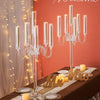 37.4-inch Tall 6-arm Conical LED Candle Holder for Acrylic Candles