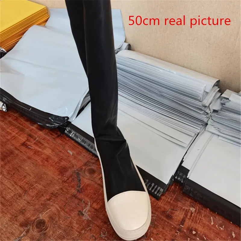 2022 New Shoes Winter Casual Women Boots Black Over the Knee Boots Sexy Female Autumn Winter lady Thigh High Boots