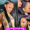 HD Lace Front Human Hair Straight Pre-Plucked HD Lace Wig