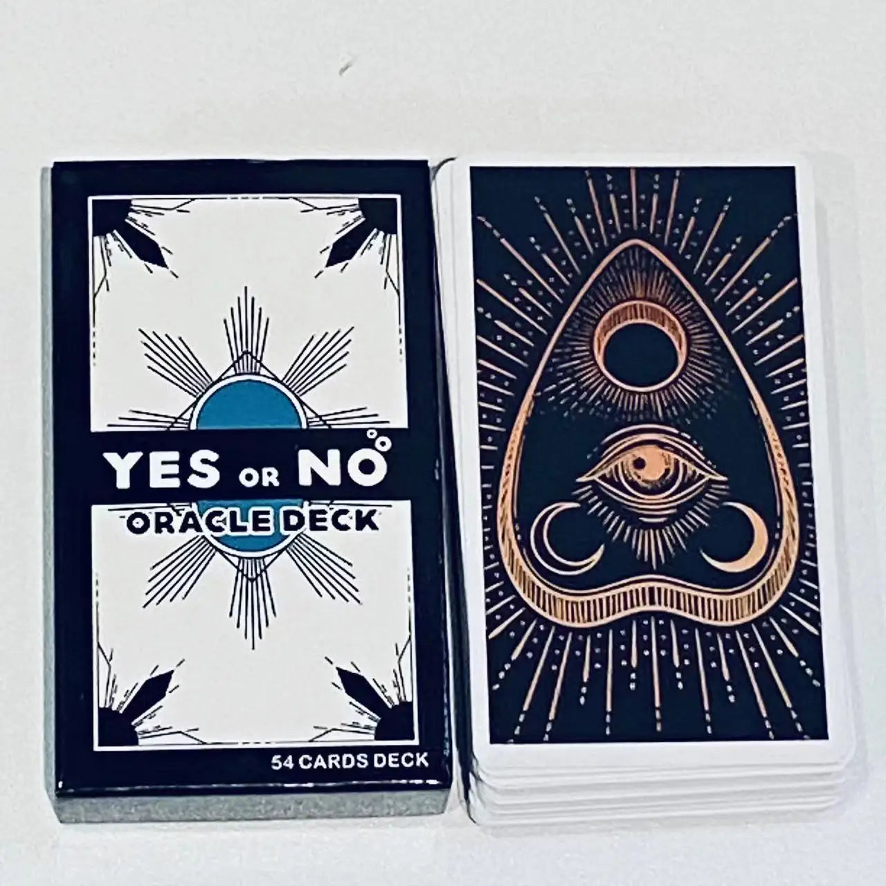 YES or NO Oracle DECKI Cards English Version 54pcs Get Quick Answers To Specific Questions Games Cards