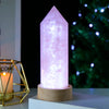 Natural Crystal Gravel Aogen Chakra Crystal Point Lamp