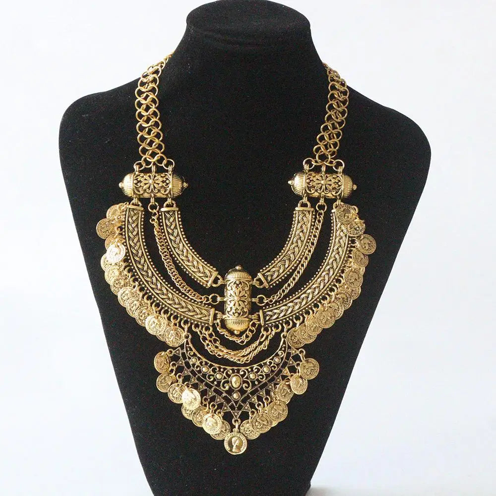 Large Collar Statement Necklace
