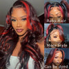 Synthetic Highlight Body Wave Lace Front Wig