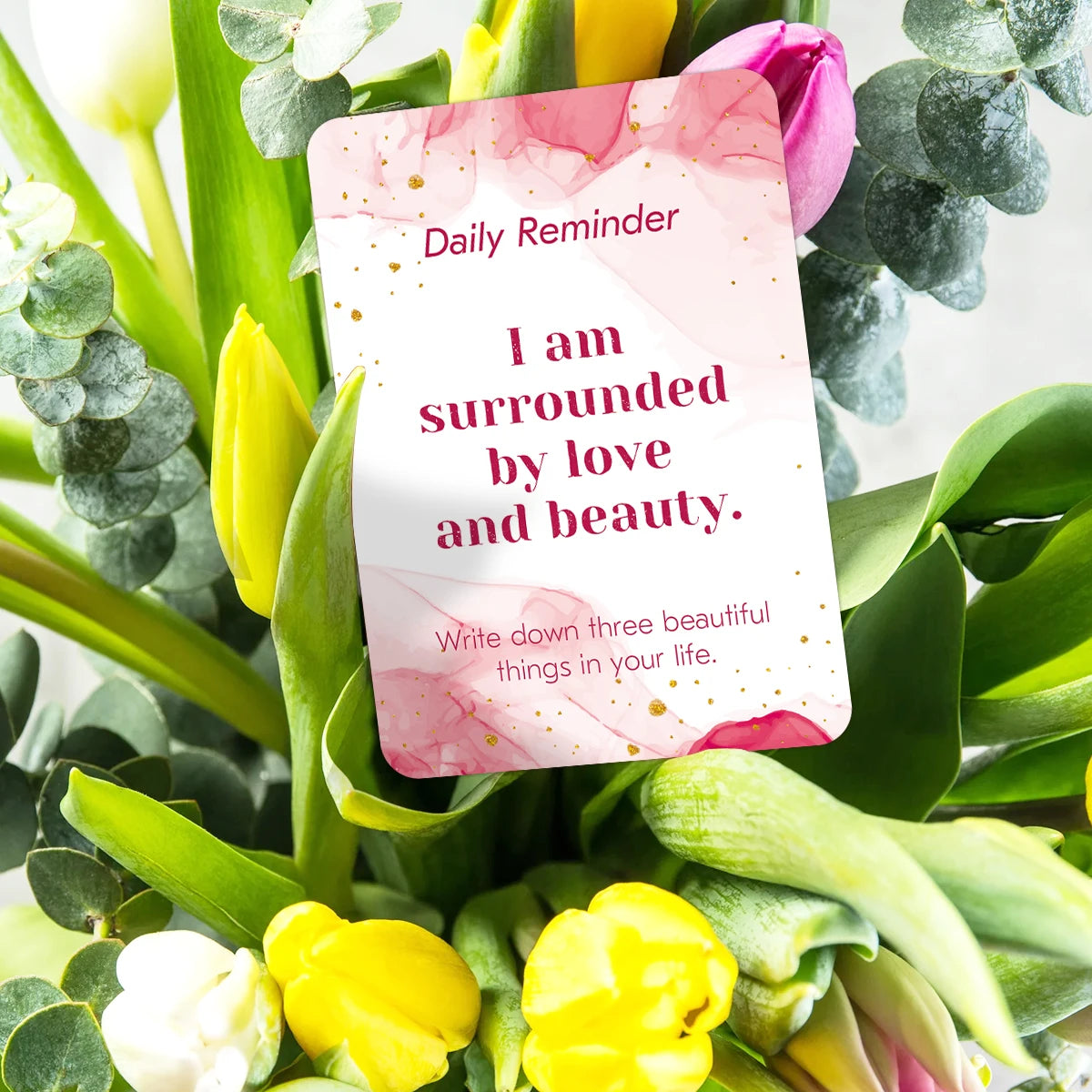 60pcs Encouragement Cards,Blank Back For Writing,Positive Affirmation Cards For Self-Love Personal Growth,Gift For Friend,Family