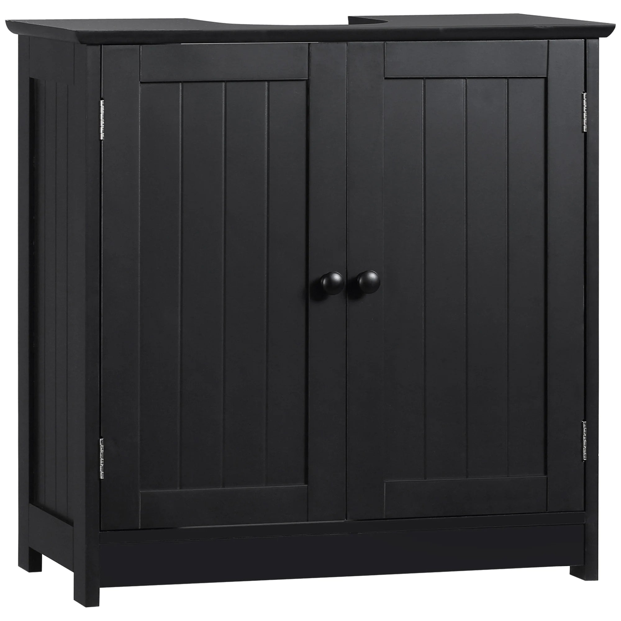 HOMCOM Under-Sink Bathroom Storage Cabinet – Black