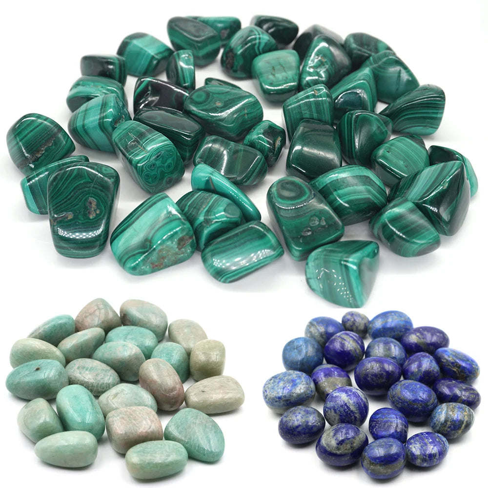 Natural Tumbled Stones Crystals Tumbled Polished Rock Gemstone Specimen Energy Mineral Aquarium Garden Home Decor Bulk Wholesale
