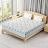 Cooling-Gel Memory Foam and Individually Pocket Hybrid Bed Mattress, Medium firm
