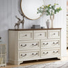 Farmhouse 5 or 7 Drawers Dresser, Tall dresser, or Nightstand