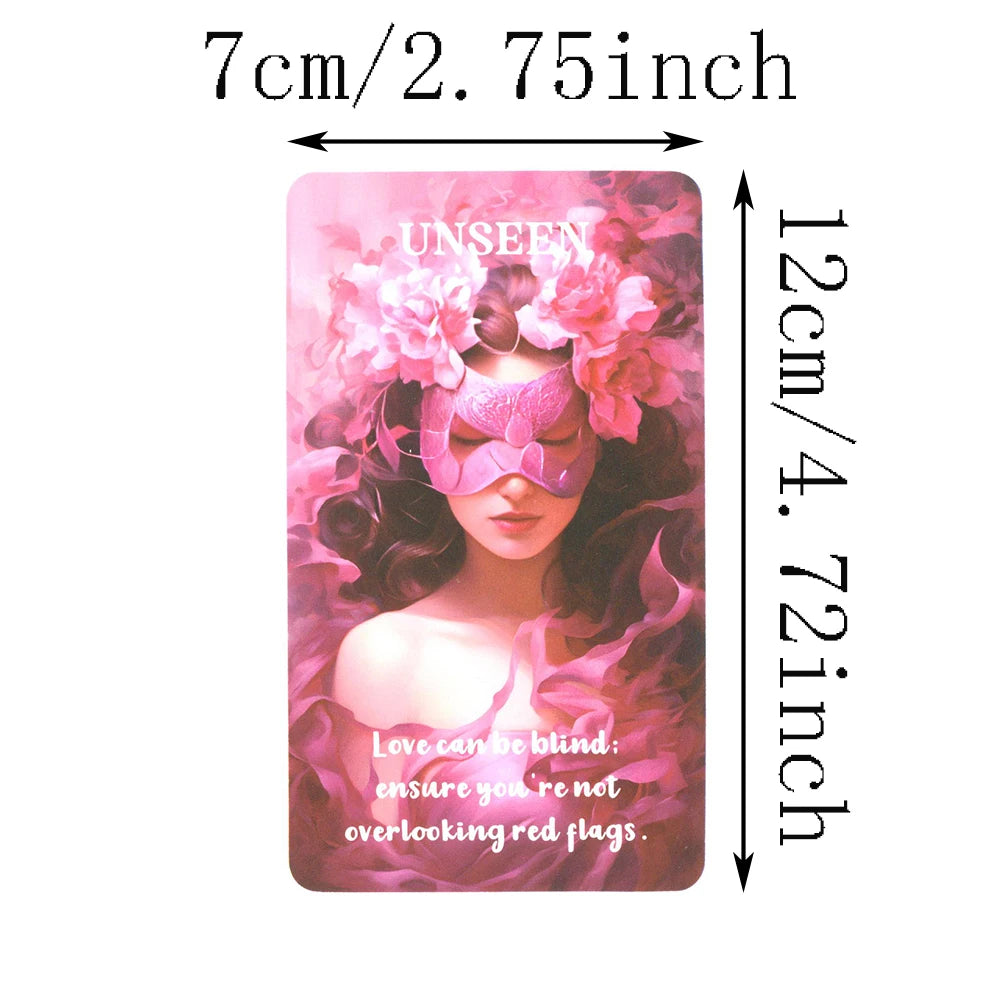 Romance and Love Oracle Cards Tarot English Version 12x7cm in Box