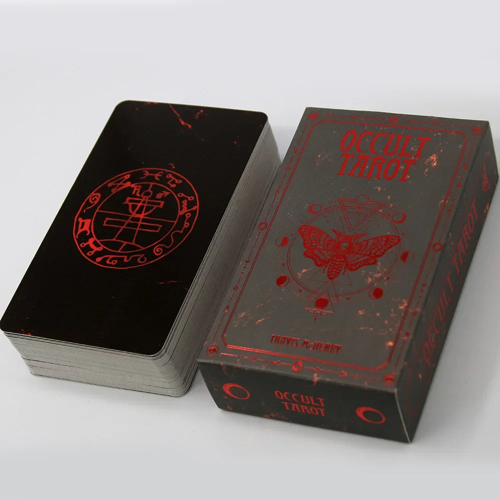 NEW Occult Tarot Cards Set A 78 Deck Oracle Card Family Party Playing Cards Board Solomonic Ancient Magickal Grimoires