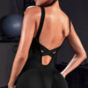 Women Yoga Bodysuit Workout Sleeveless Jumpsuit Gym Clothes Sportswear Fitness Shorts Overalls Suit One Piece Outfit 2024