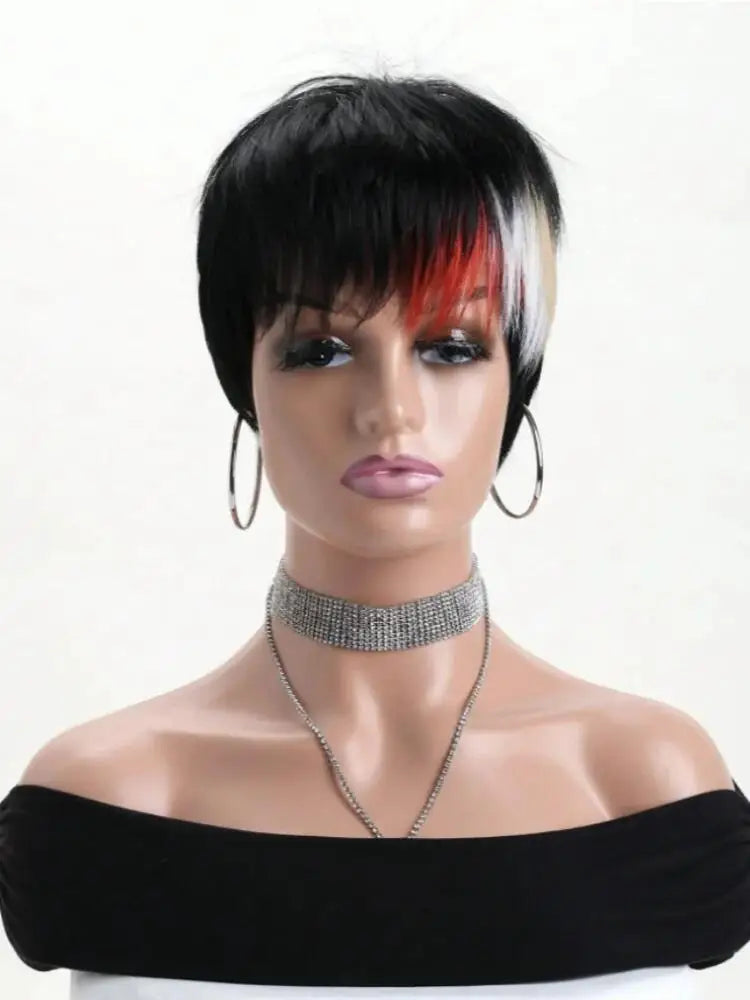 Headband Wig Kinky Straight 26 Inch Kinky Straight Headband Wig Human Hair Glueless Human Hair Wigs Machine Made synthetic