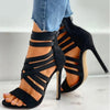 High Heel Strap Design Sandals