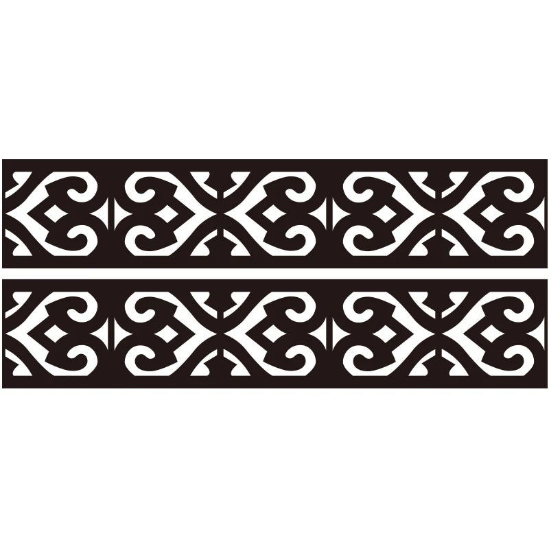 Acrylic Border Wall Mirror Sticker with Adhesive - Nellie's Way Beauty, Inc.