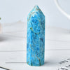 Color Natural Stones Crystal Point Wand
