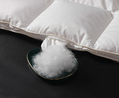 Luxurious High-quality White Duvet Comforter Goose Down