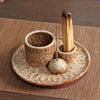 4-in-1 Ceramic Incense Burner for Aromatherapy