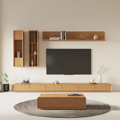 Wooden Console TV Stand
