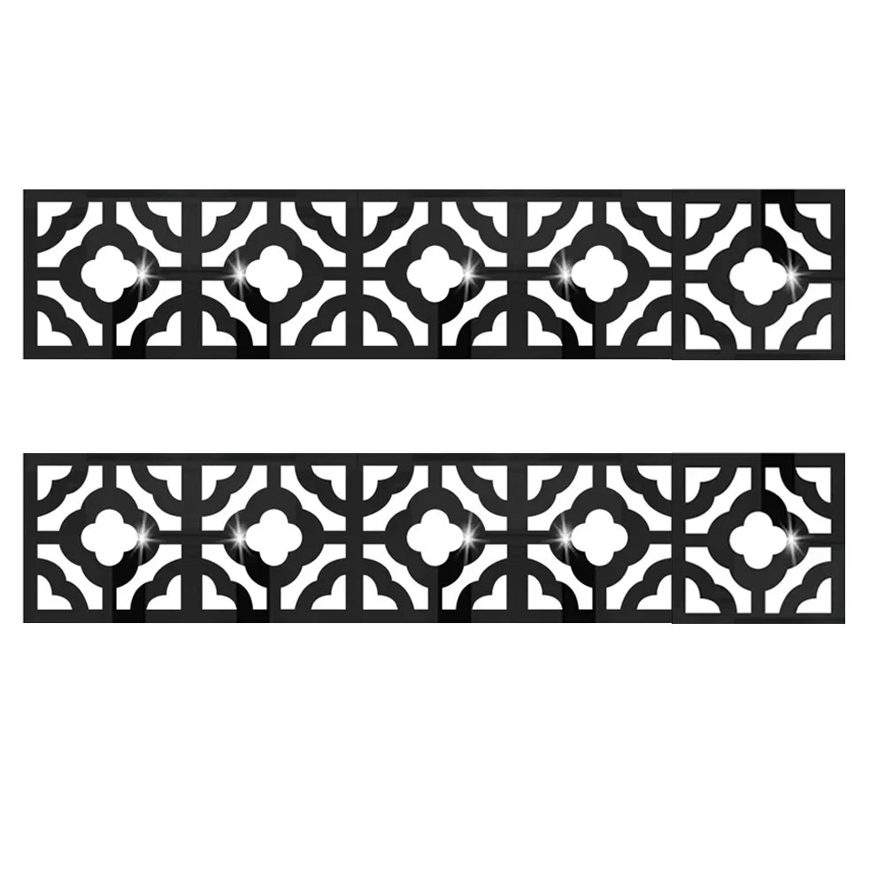 Acrylic Border Wall Mirror Sticker with Adhesive - Nellie's Way Beauty, Inc.