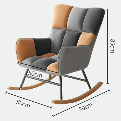 Rocking Armchair with Footrest (optional)