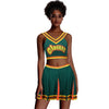 Bring it On Cheerleading Clovers Printed Cheerleader Outfit