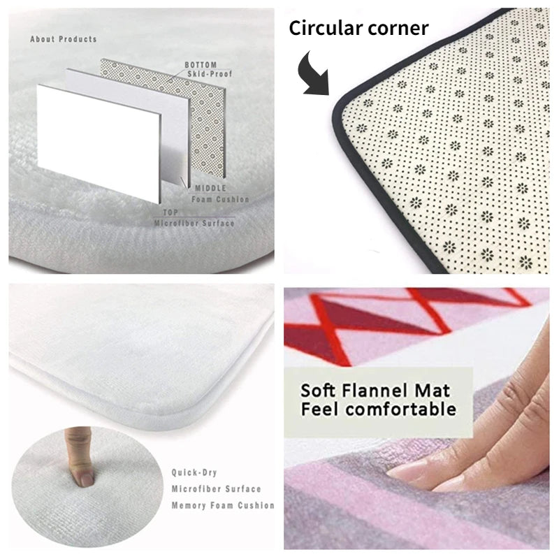 Decoration Vintage Persian Non-slip Rug