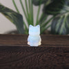 Mini Gemstone Cute Cat Statue Crystal