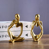 The Thinker Abstract Statue Yoga Figurine Sculpture