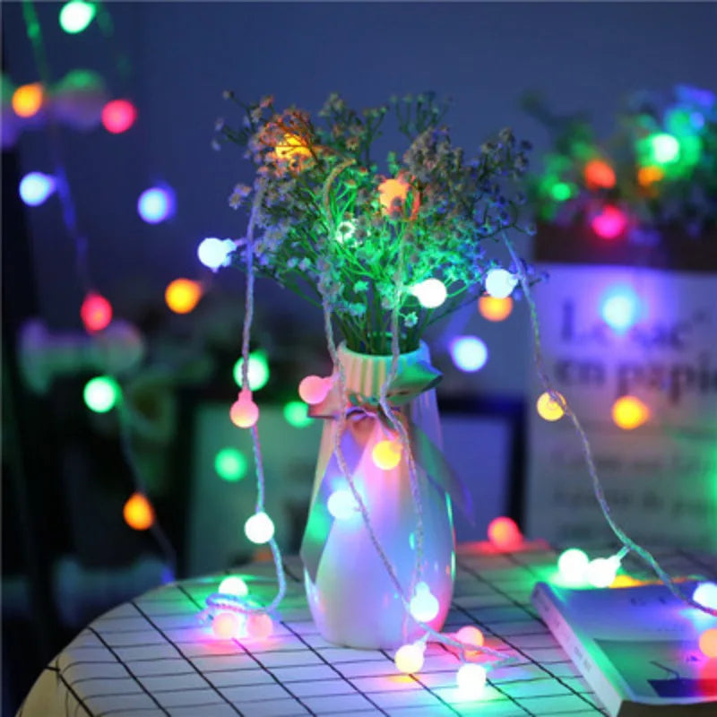 10M Small Ball Fairy Light Globe String Lights USB/Battery Operated