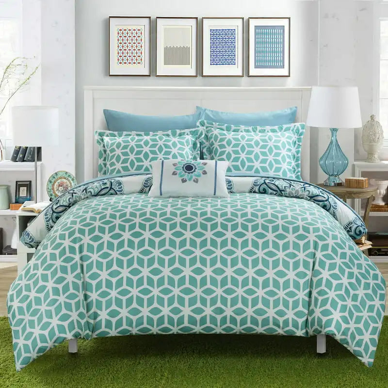 8-Piece Reversible Bed-In-A-Bag Set