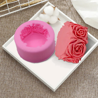 Food Grade Rose Flower Silicone Mold