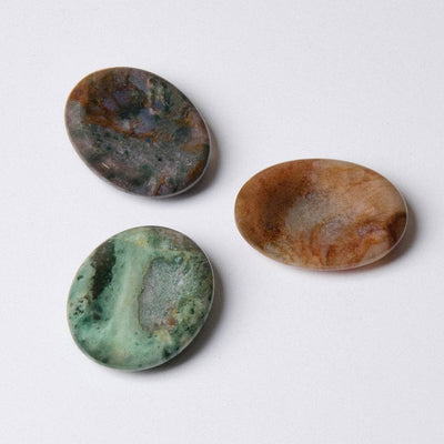 Indian Agate Worry Stone by Tiny Rituals