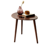 Solid Oak Wood Side Table by Blak Hom