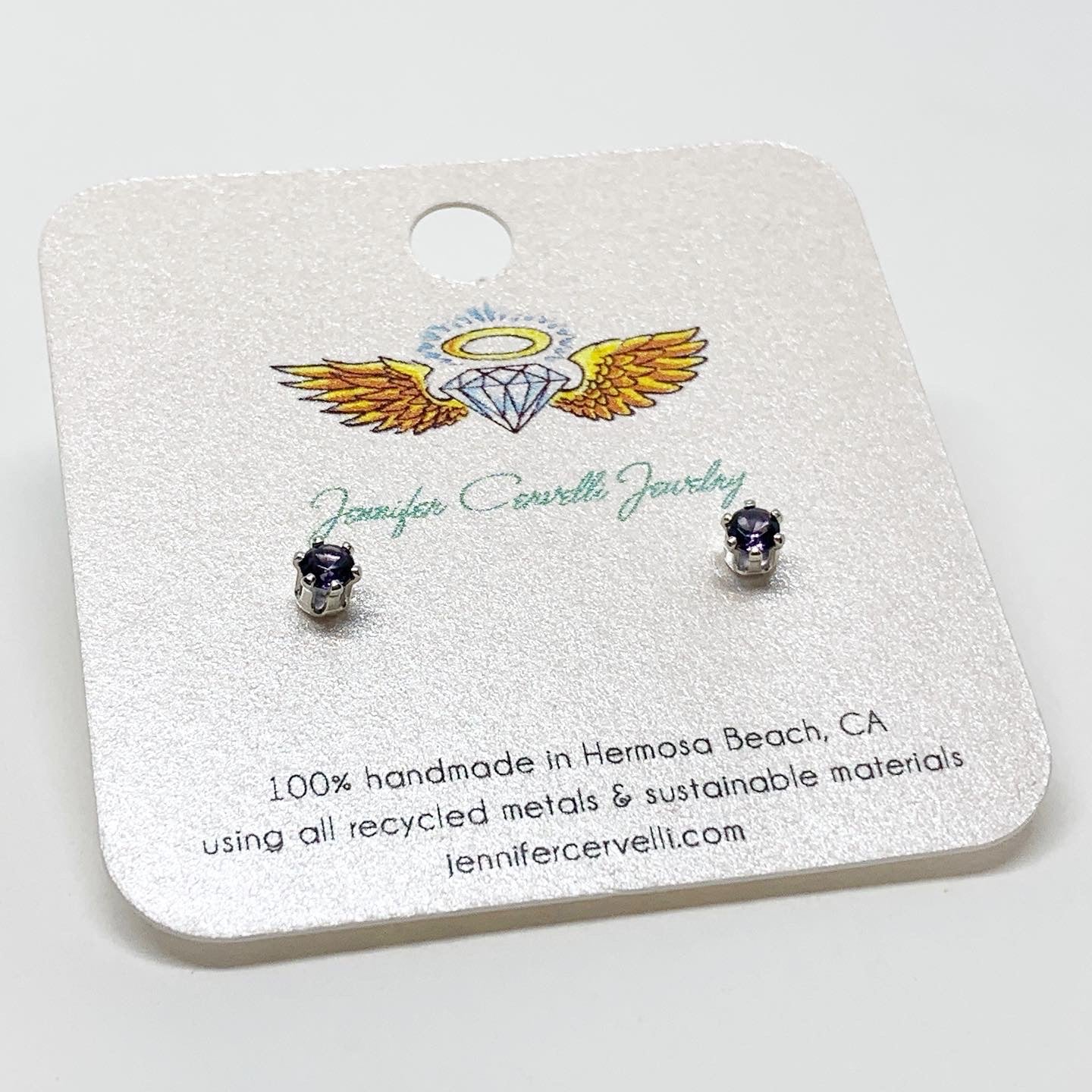 Alexandrite Birthstone Earrings - June Birthstone by Jennifer Cervelli Jewelry