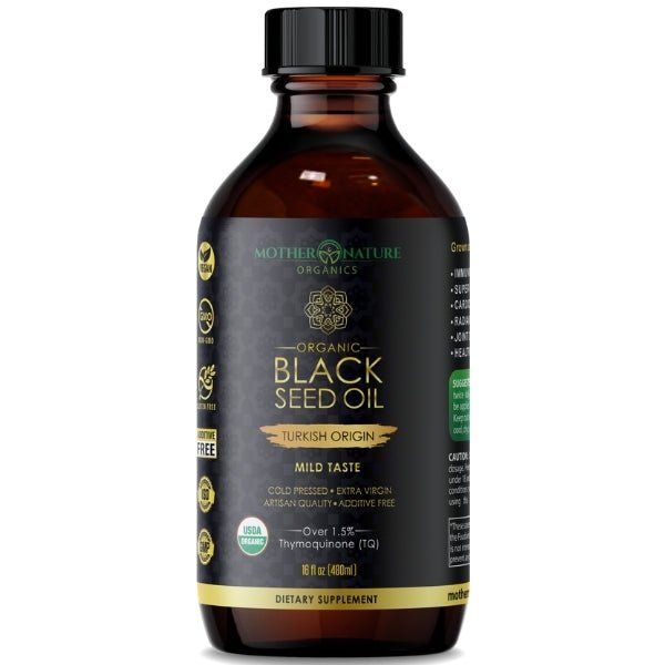 Black Seed Oil Turkish - Mother Nature Organics